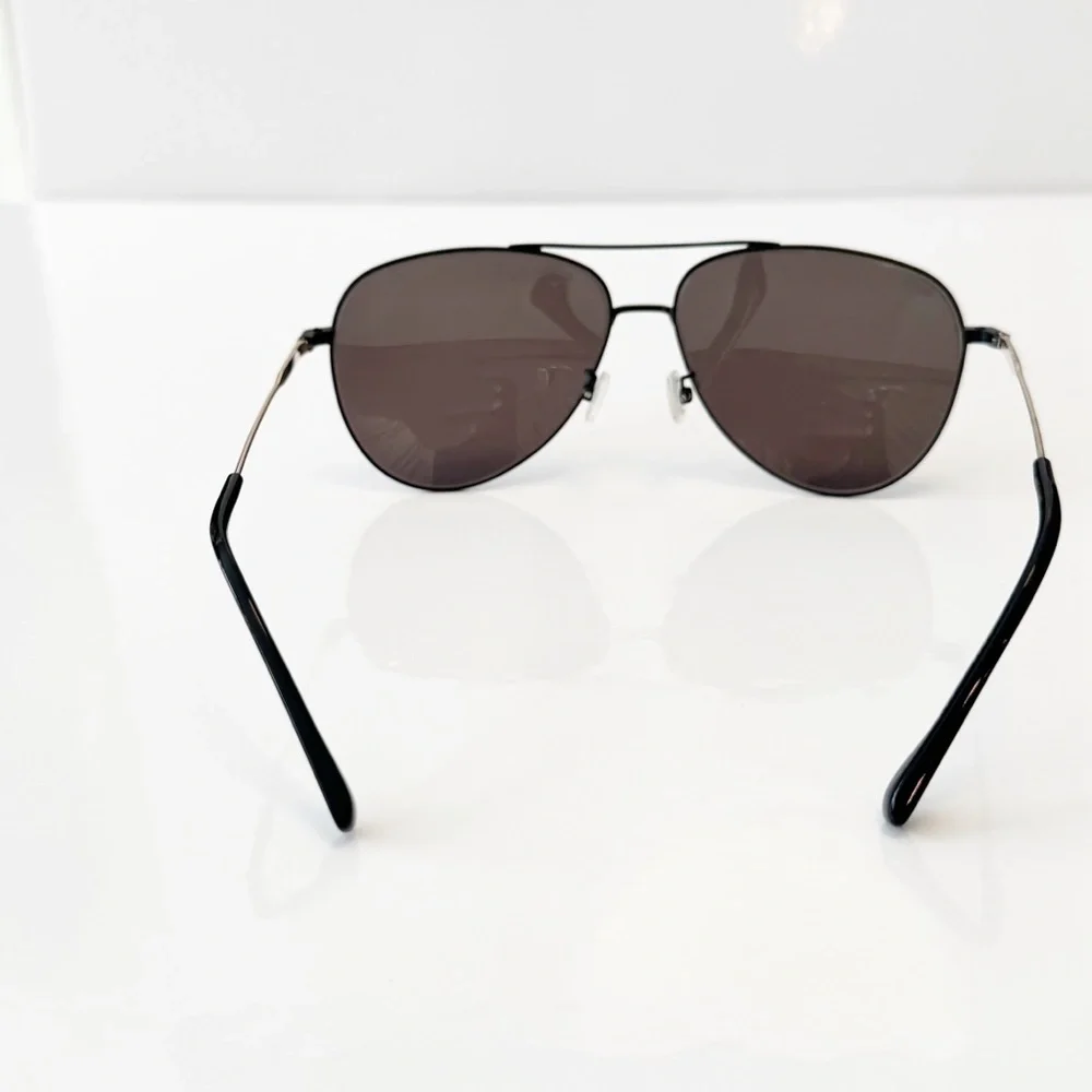 Hugo Boss Grey Pilot Men's Sunglasses  BOSS 1558/O/F/S 0I46/IR 63